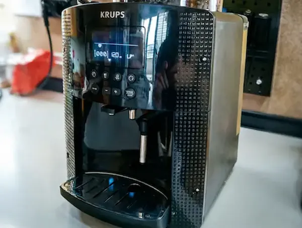Пример ремонта кофемашины Krups из портфолио работ